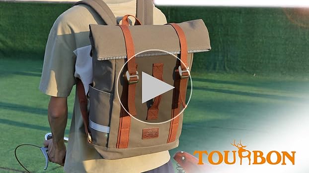 Amazon.co.jp: TOURBON 自転車バッグ リュック リアバッグ